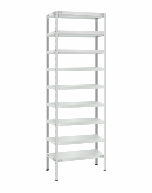 Стеллаж металлический Титан МС-500 2400х700х500 9 полок