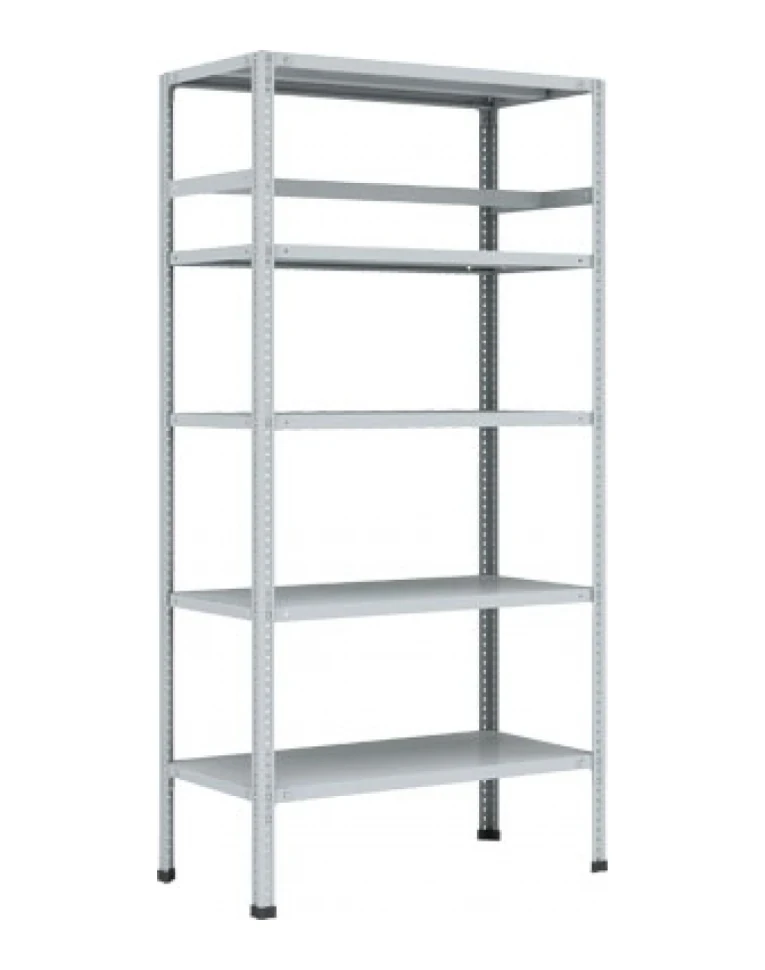 Пример установки продольных разделителей Титан МС. Стеллаж в комплект не входит. Продольный разделитель Титан МС 1000×700 мм