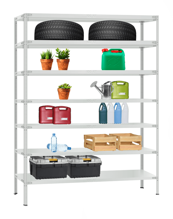 Стеллаж металлический Титан МС-900 1800x1000x500 7 полок