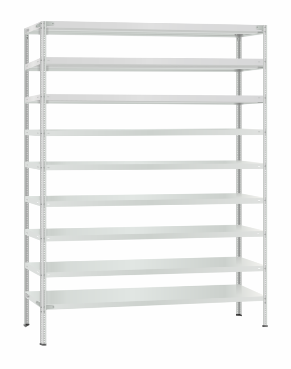 Стеллаж металлический Титан МС-500 2400х1500х500 9 полок