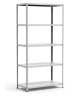 Стеллаж металлический Титан МС-500 1500х1500х300 5 полок Стеллаж металлический Титан МС-500 1500х1500х300 5 полок