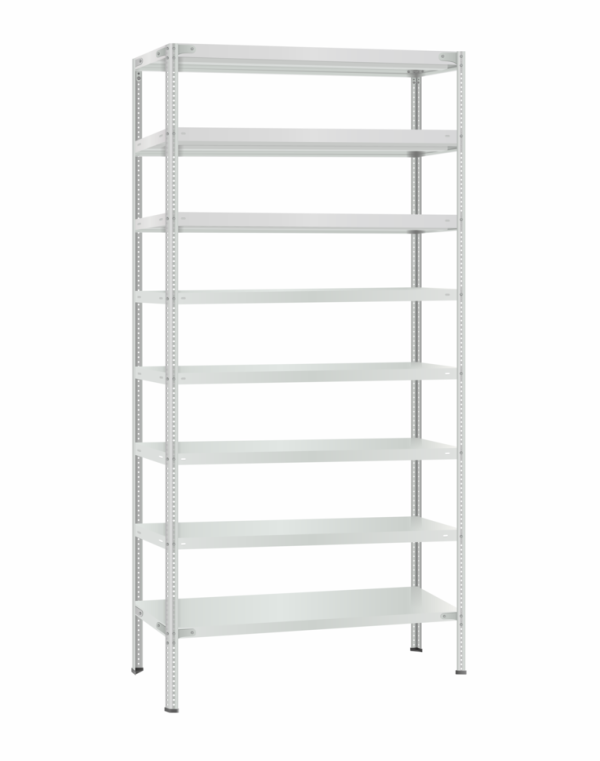 Стеллаж металлический Титан МС-500 2400х1000х400 8 полок