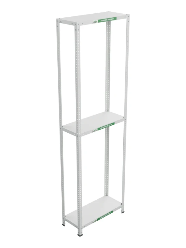 Стеллаж металлический Титан МС-750 2300x700x300 3 полки
