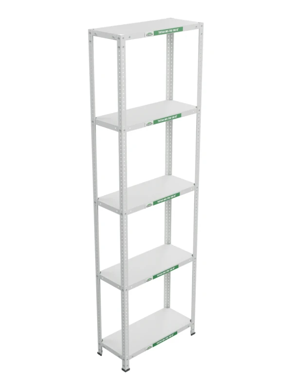 Стеллаж металлический Титан МС-750 2300x700x300 5 полок