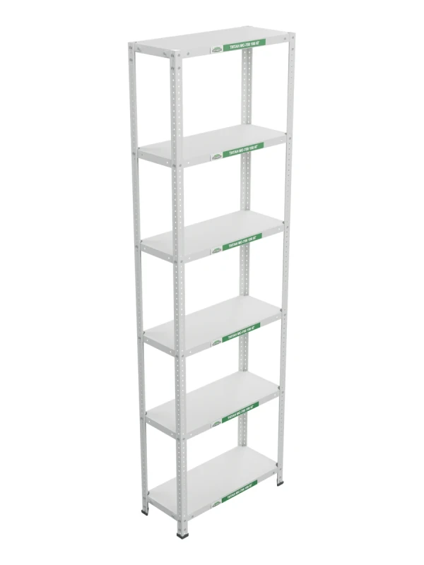 Стеллаж металлический Титан МС-750 2300x700x300 6 полок