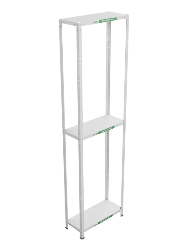 Стеллаж металлический Титан МС-750 2500x700x300 3 полки