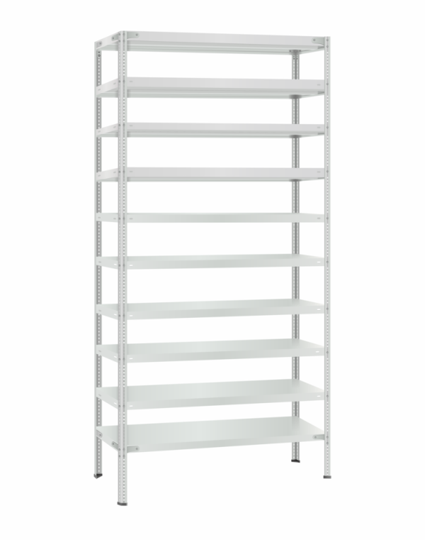 Стеллаж металлический Титан МС-500 3000х1000х400 10 полок