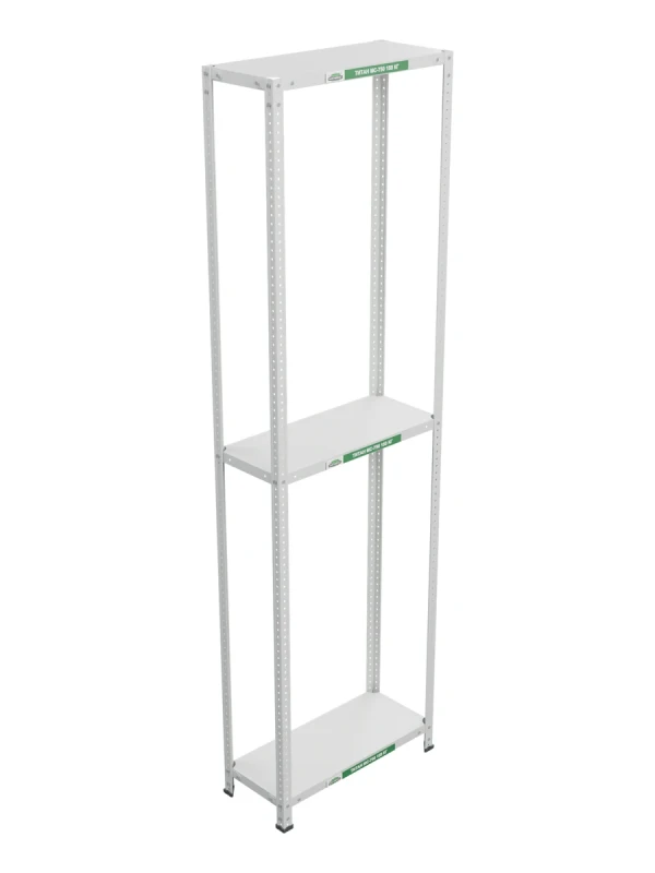 Стеллаж металлический Титан МС-750 2400x700x300 3 полки