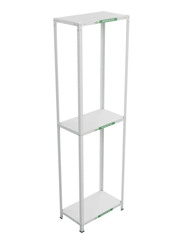 Стеллаж металлический Титан МС-750 2400x700x400 3 полки